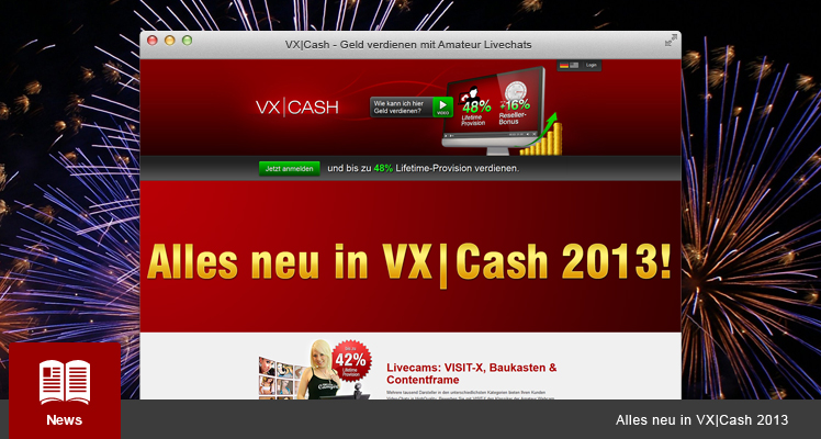 2013: Everything New at VX|cash