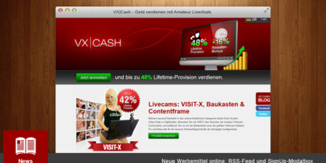 New Promotional Material Online: RSS feed and SignUp-Modalbox