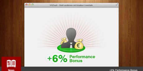VX-CASH verdoppelt den Performance-Bonus zum 1.12.