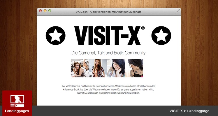 New VISIT-X Landingpage “Was ist VISIT-X?” (German)