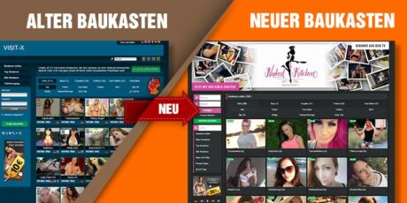 Jetzt alten VISIT-X Baukasten auf neuen Baukasten weiter leiten Jetzt alten VISIT-X Baukasten auf neuen Baukasten weiter leiten