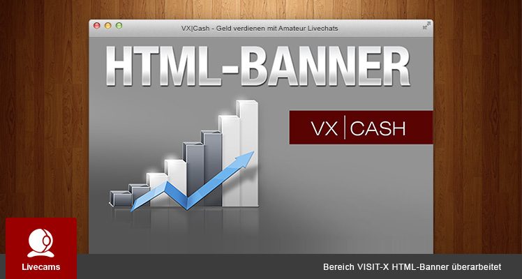 Bereich VISIT-X HTML-Banner überarbeitet