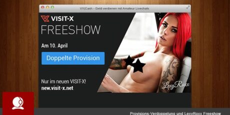Provisions-Verdoppelung und LexyRoxx Freeshow Provisions-Verdoppelung und LexyRoxx Freeshow