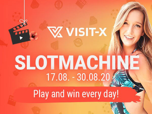 Save the Date: The VISIT-X Slot Machine starts again!