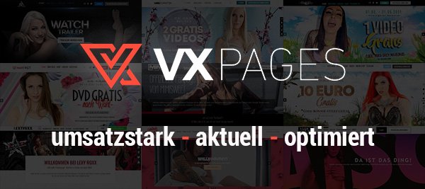 VXPAGES – Jetzt endlich die Homepages der VISIT-X-Models bewerben