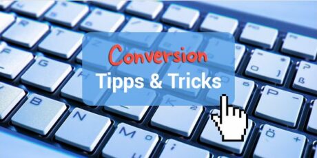 Die VX-CASH Conversion-Tipps & Tricks