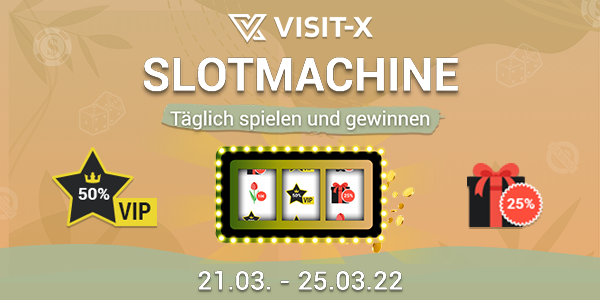 VISIT-X presents: Slotmachine!