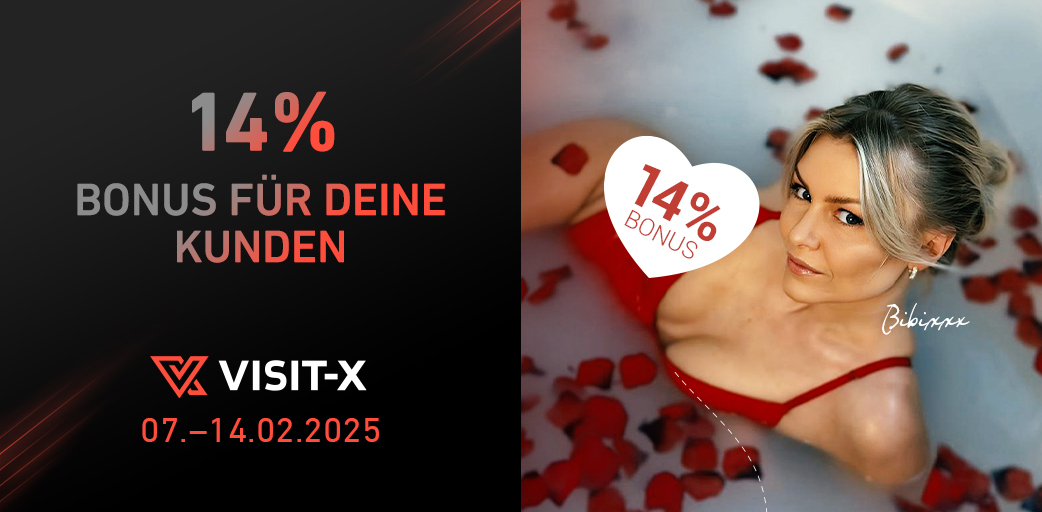 VX-CASH presents: Valentinstag auf VISIT-X