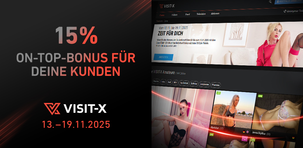 VX-CASH presents: Männertag auf VISIT-X