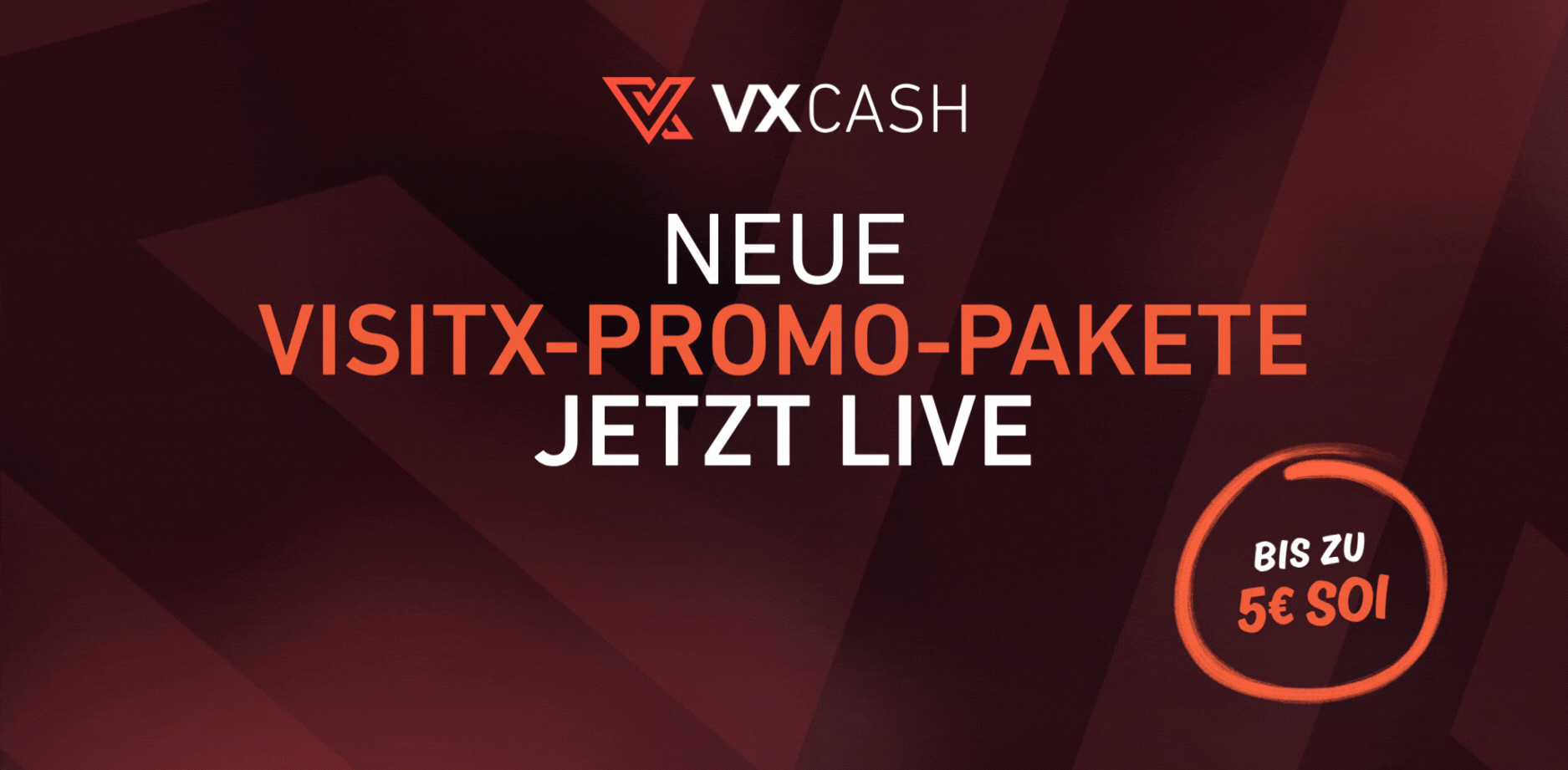 VISITX-Promo-Pakete jetzt live